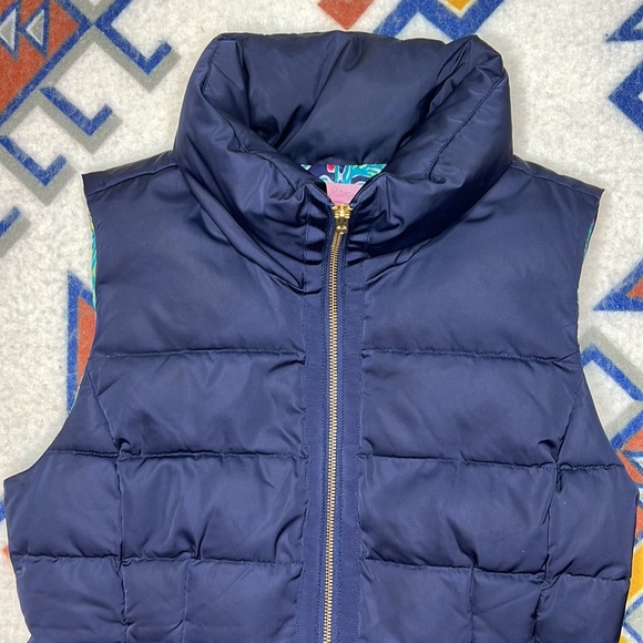 Lilly Pulitzer Syd Quilted Puffer Vest - Picture 2 of 9